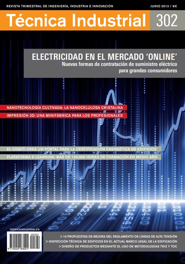 Técnica industrial nº 302: ELECTRICIDAD EN EL MERCADO ‘ONLINE’