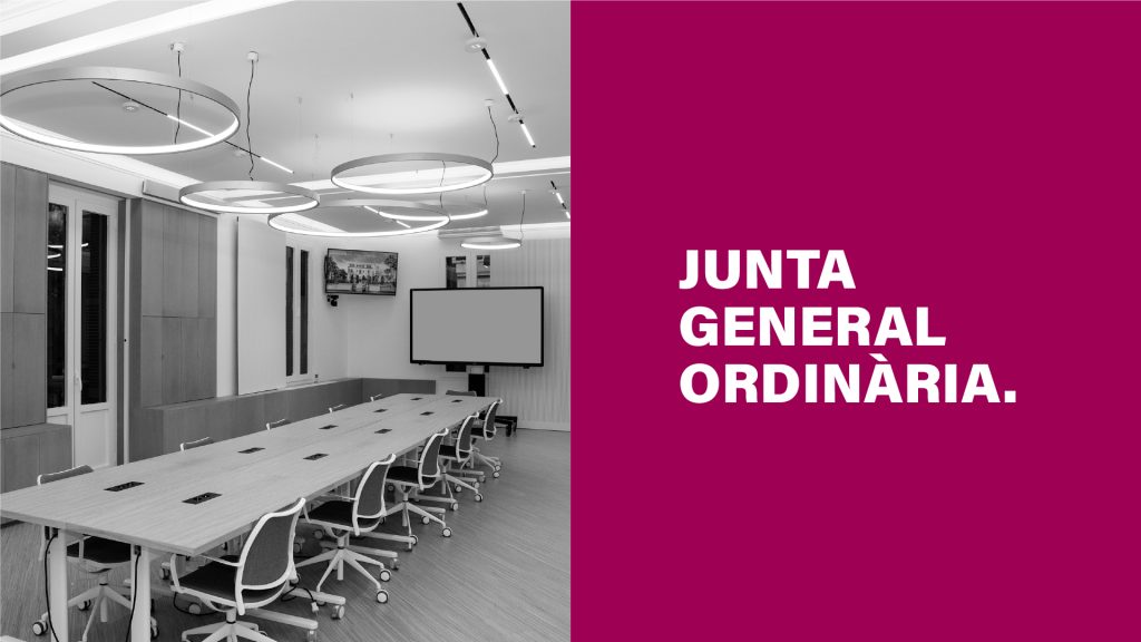 Convocada per dimarts 17 de desembre la Junta General Ordinària