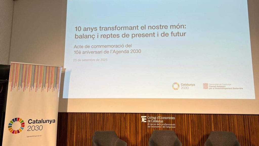 Commemoració del 10è aniversari de l’Agenda 2030