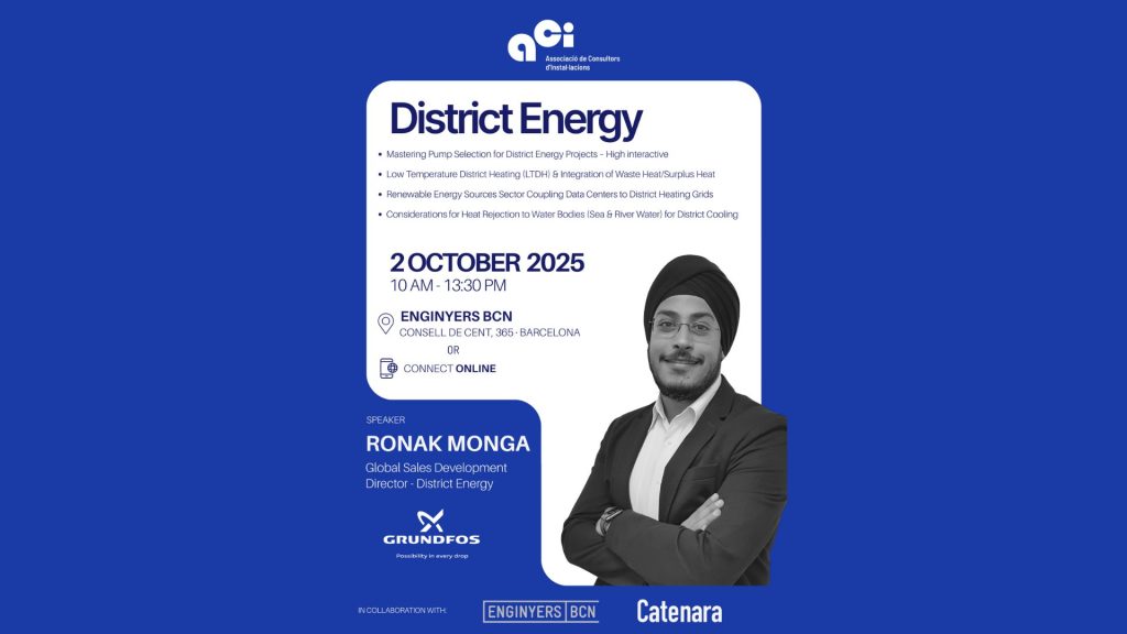 Jornada tècnica amb Ronak Monga sobre el futur de l’energia de districte