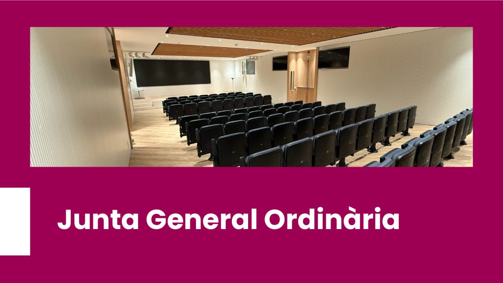 Convocada per dijous 18 de desembre la Junta General Ordinària