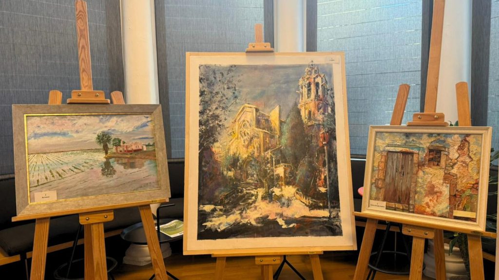 Exposició d’art al col·legi