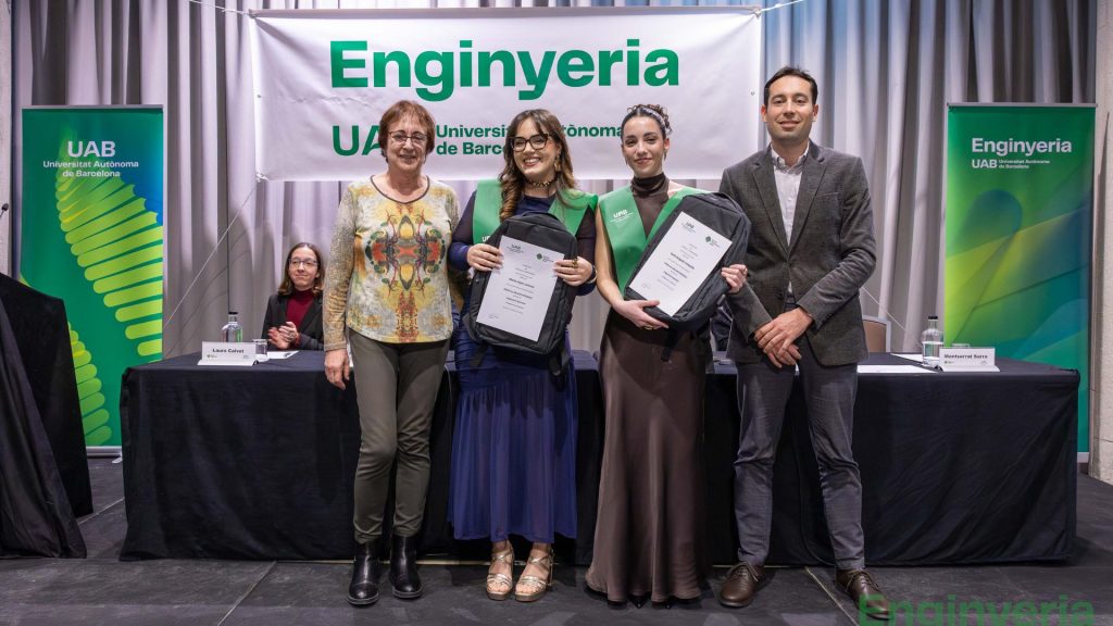 Enginyers BCN present a l’acte de graduació de l’Escola d’Enginyeria de la UAB