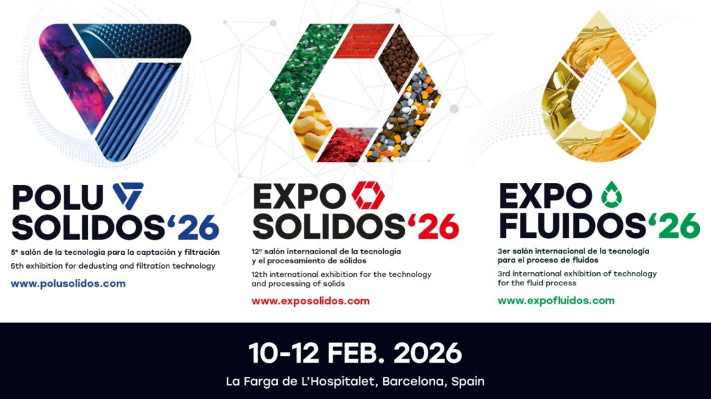 Arriba el dotzè saló internacional de la tecnologia i el processament de sòlids