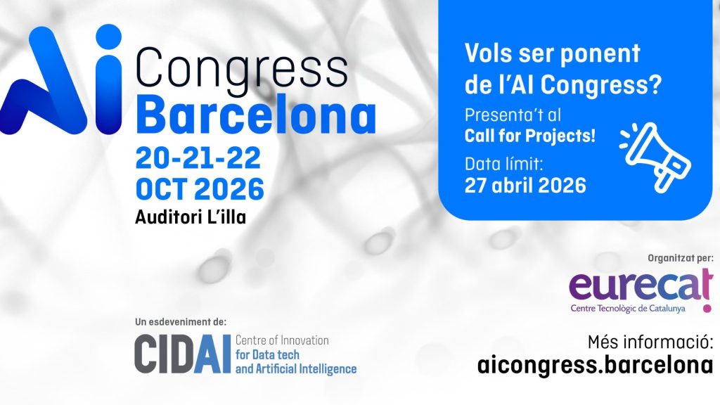 Comença el Call For Projects de l’AI Congress 2026
