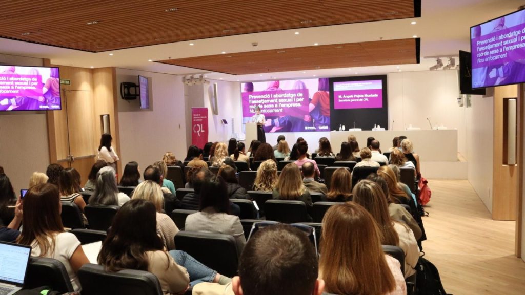 ENGINYERS BCN acull la jornada de presentació de les Recomanacions per a la prevenció i l’abordatge de l’assetjament sexual i per raó de sexe a les empreses