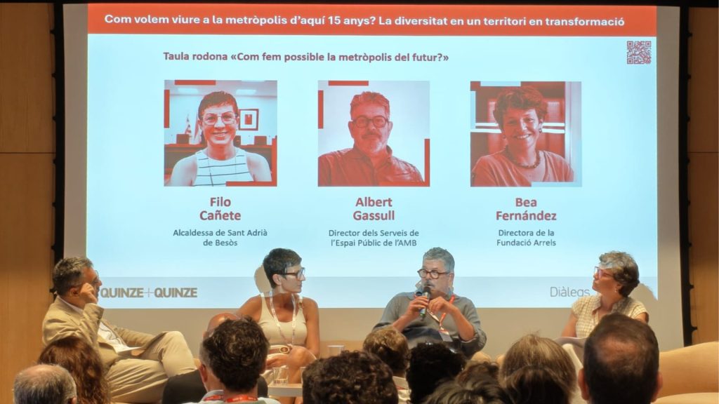 Els Diàlegs AMB 15+15 reflexionen sobre com volem viure a la metròpolis dels pròxims quinze anys